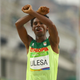 Ethiopia's Feyisa Lilesa standing with the Oromo protests.